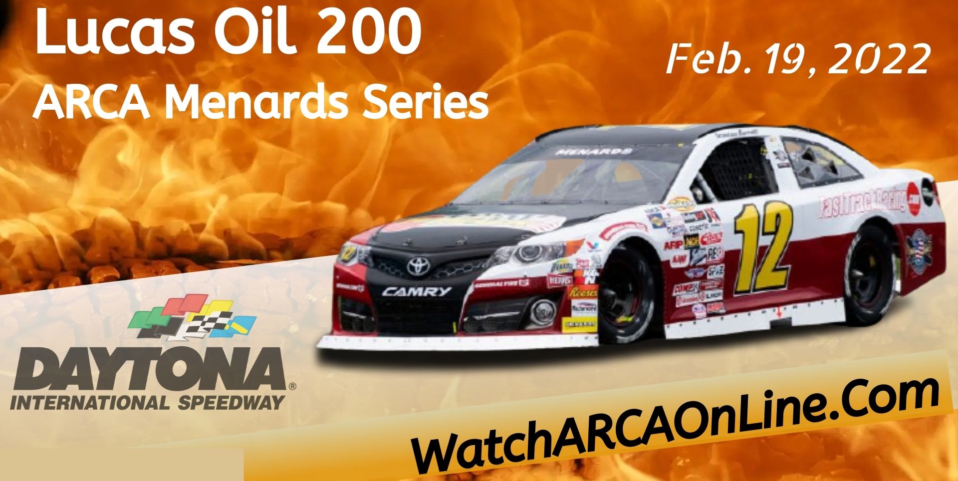 Lucas Oil 200 Live Stream 2022 | ARCA At Daytona