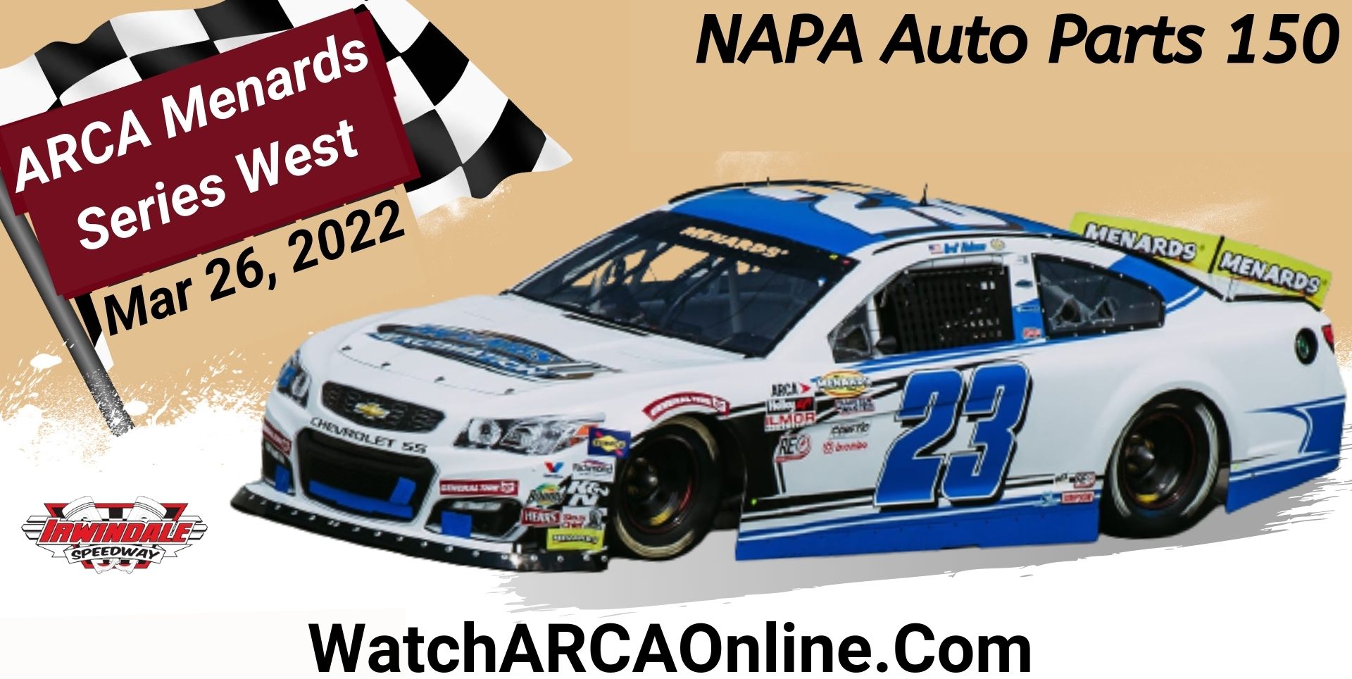 NAPA Auto Parts 150 Live Stream 2022 | ARCA Racing
