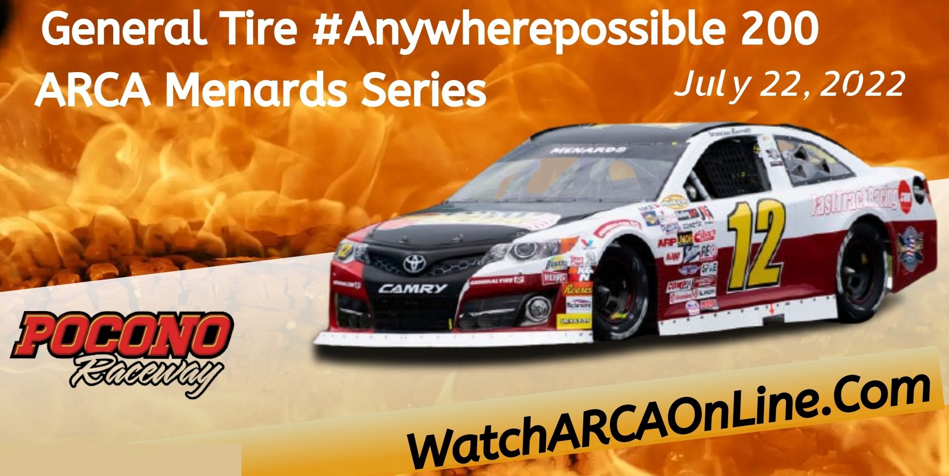 General Tire #Anywherepossible 200 Live Stream 2022