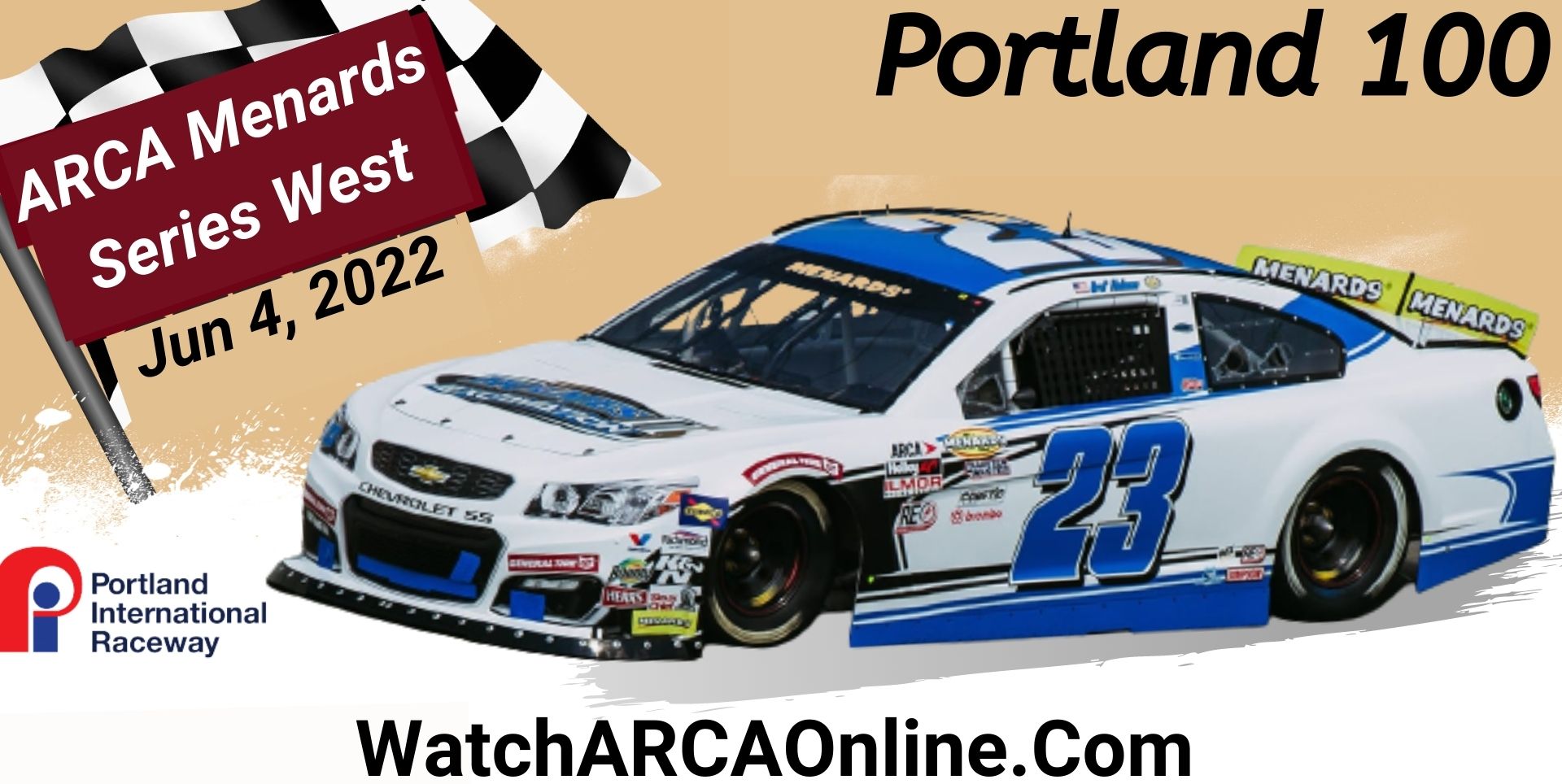 Portland 100 Live Stream 2022 | ARCA Racing slider