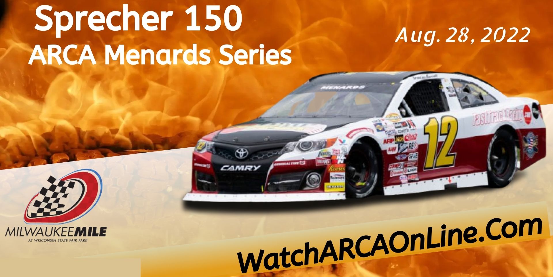 Sprecher 150 Live Stream 2022 | ARCA Racing